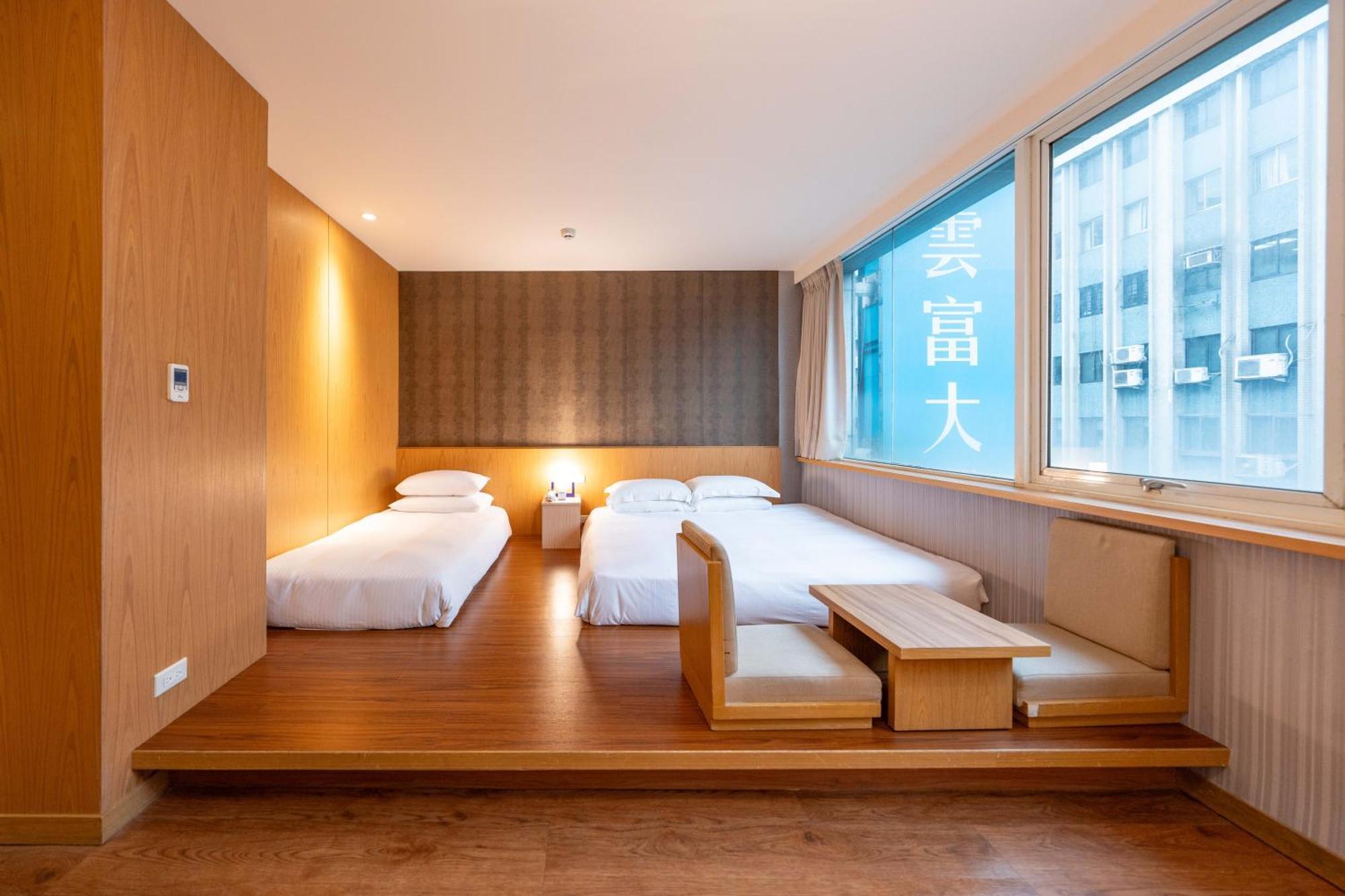 雲富大飯店 Hotel Cloud-Zhongshan Taipéi Exterior foto